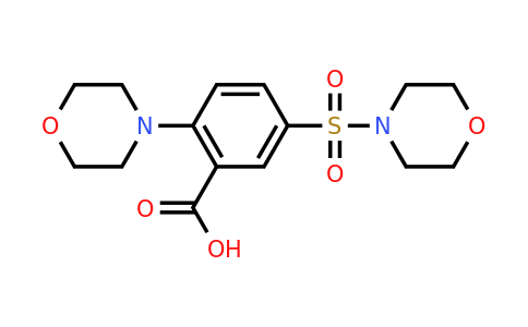 CAS 796106-55-3 | 2-(morpholin-4-yl)-5-(morpholine-4-sulfonyl)benzoic acid