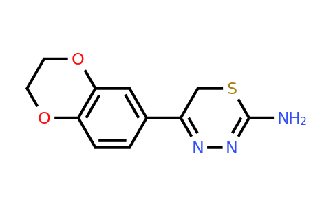 CAS 796106-57-5 | 5-(2,3-dihydro-1,4-benzodioxin-6-yl)-6H-1,3,4-thiadiazin-2-amine