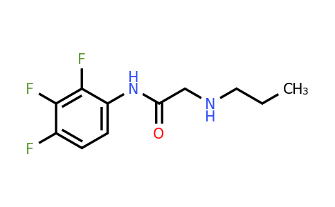 CAS 796106-58-6 | 2-(Propylamino)-N-(2,3,4-trifluorophenyl)acetamide