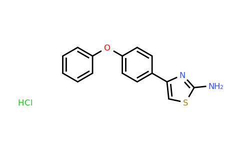 CAS 79615-33-1 | 4-(4-phenoxyphenyl)-1,3-thiazol-2-amine hydrochloride