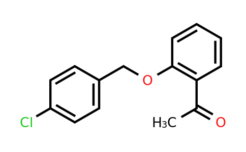 CAS 79615-80-8 | 1-(2-[(4-Chlorobenzyl)oxy]phenyl)-1-ethanone