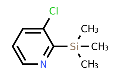 3-Chloro-2-(trimethylsilyl)pyridine