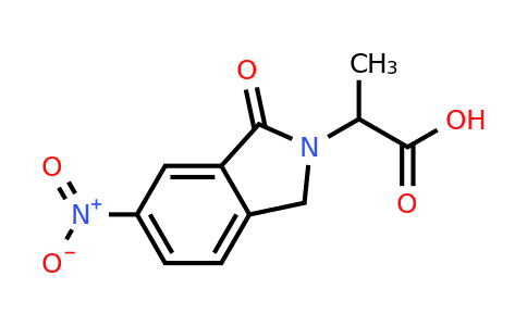 CAS 797029-43-7 | 2-(6-Nitro-1-oxoisoindolin-2-yl)propanoic acid
