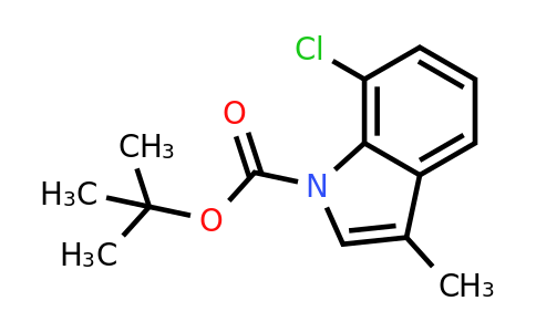 CAS 797031-78-8 | T-butyl 7-chloro-3-methyl-1H-indole-1-carboxylate