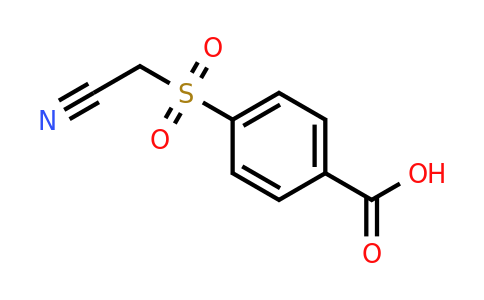 CAS 797035-88-2 | 4-(Cyanomethanesulfonyl)benzoic acid