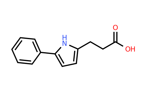 CAS 79720-70-0 | 3-(5-Phenyl-1H-pyrrol-2-yl)propanoic acid