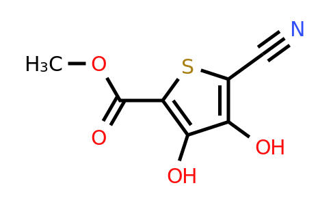 CAS 79763-55-6 | Methyl 5-cyano-3,4-dihydroxythiophene-2-carboxylate
