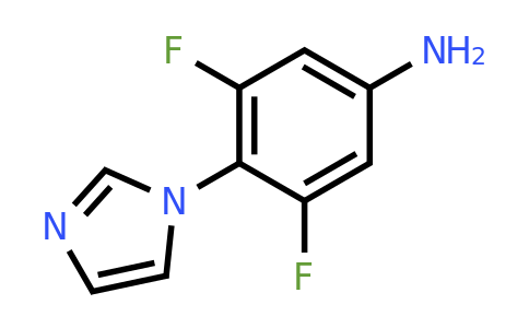 CAS 797783-61-0 | 3,5-Difluoro-4-(1H-imidazol-1-yl)aniline