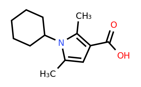 CAS 797798-85-7 | 1-Cyclohexyl-2,5-dimethyl-1H-pyrrole-3-carboxylic acid