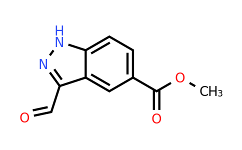 CAS 797804-50-3 | Methyl 3-formyl-1H-indazole-5-carboxylate