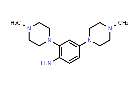 CAS 797813-15-1 | 2,4-Bis(4-methylpiperazin-1-yl)aniline