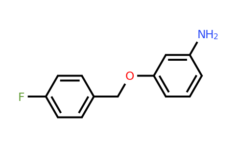CAS 79808-10-9 | 3-((4-Fluorobenzyl)oxy)aniline