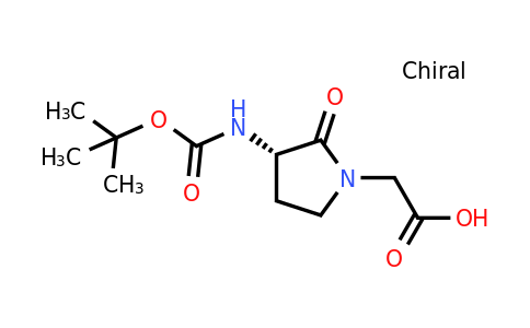 CAS 79839-26-2 | (S)-(3-N-BOC-Amino-2-oxo-pyrrolidin-1-YL)-acetic acid