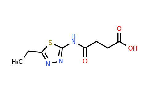 CAS 79888-40-7 | 3-[(5-ethyl-1,3,4-thiadiazol-2-yl)carbamoyl]propanoic acid