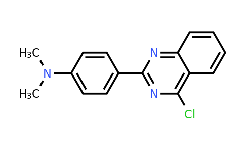CAS 79916-53-3 | 4-(4-Chloroquinazolin-2-yl)-N,N-dimethylaniline