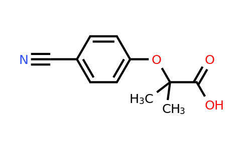 CAS 79925-16-9 | 2-(4-cyanophenoxy)-2-methylpropanoic acid