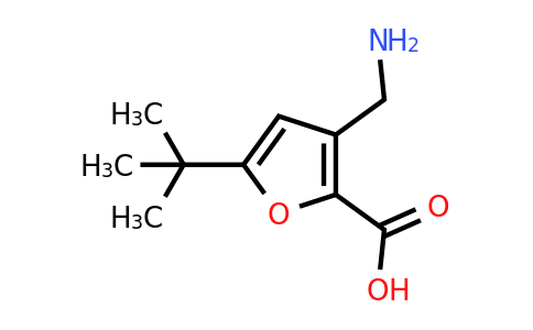 CAS 799264-87-2 | 3-(Aminomethyl)-5-(tert-butyl)furan-2-carboxylic acid