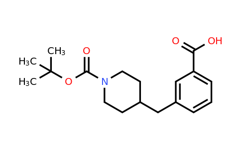 CAS 799283-53-7 | 1-Boc-4-[(3-carboxyphenyl)methyl]piperidine