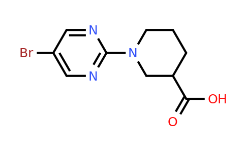 CAS 799283-93-5 | 1-(5-Bromopyrimidin-2-YL)piperidine-3-carboxylic acid