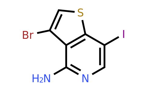 CAS 799293-91-7 | 3-Bromo-7-iodo-thieno[3,2-C]pyridin-4-ylamine
