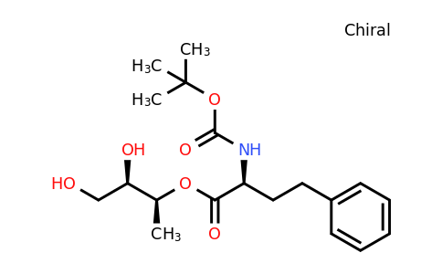 CAS 799559-75-4 | (S)-(2S,3R)-3,4-Dihydroxybutan-2-yl 2-((tert-butoxycarbonyl)amino)-4-phenylbutanoate