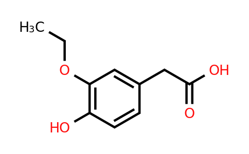 CAS 80018-50-4 | 2-(3-Ethoxy-4-hydroxyphenyl)acetic acid