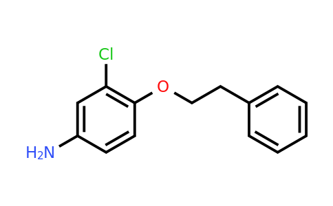 CAS 80019-76-7 | 3-Chloro-4-phenethoxyaniline