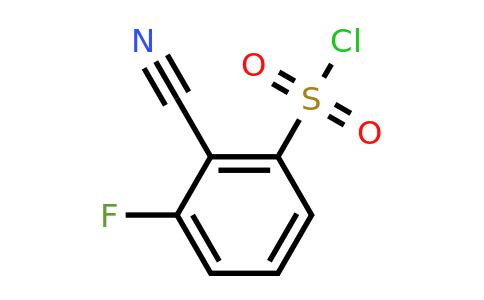 CAS 80023-23-0 | 2-Cyano-3-fluorobenzene-1-sulfonyl chloride