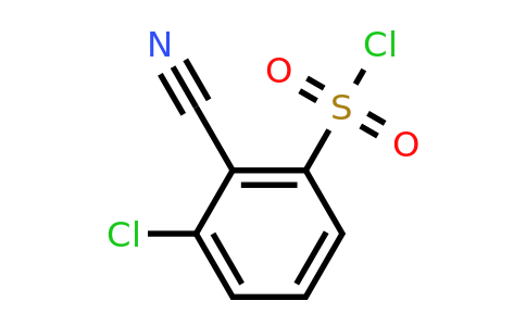 CAS 80023-25-2 | 3-Chloro-2-cyanobenzene-1-sulfonyl chloride