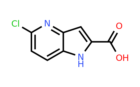 CAS 800401-63-2 | 5-chloro-1H-pyrrolo[3,2-b]pyridine-2-carboxylic acid