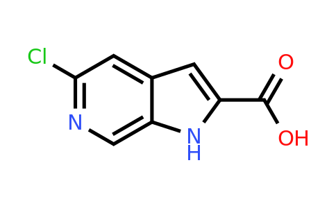 CAS 800401-68-7 | 5-chloro-1H-pyrrolo[2,3-c]pyridine-2-carboxylic acid