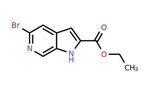 CAS 800401-70-1 | Ethyl 5-bromo-1H-pyrrolo[2,3-C]pyridine-2-carboxylate