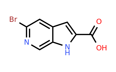 CAS 800401-71-2 | 5-Bromo-1H-pyrrolo[2,3-C]pyridine-2-carboxylic acid