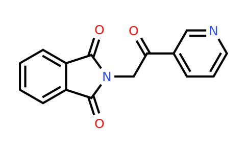 CAS 800402-00-0 | 2-(2-Oxo-2-(pyridin-3-yl)ethyl)isoindoline-1,3-dione