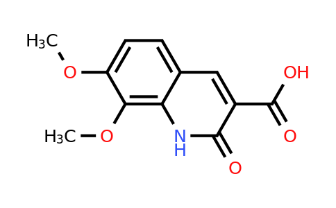 CAS 800412-45-7 | 7,8-Dimethoxy-2-oxo-1,2-dihydroquinoline-3-carboxylic acid