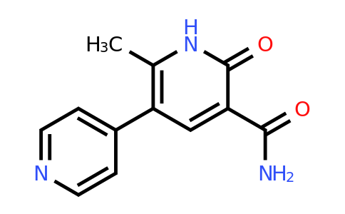 CAS 80047-24-1 | 2-Methyl-6-oxo-1,6-dihydro-[3,4'-bipyridine]-5-carboxamide