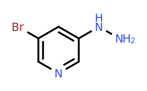 CAS 801203-50-9 | (5-Bromo-pyridin-3-yl)-hydrazine
