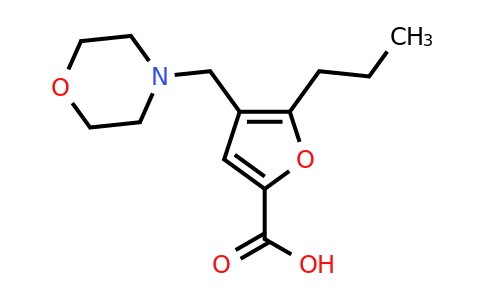 CAS 801228-35-3 | 4-(Morpholinomethyl)-5-propylfuran-2-carboxylic acid