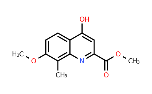 CAS 801281-89-0 | Methyl 4-hydroxy-7-methoxy-8-methylquinoline-2-carboxylate