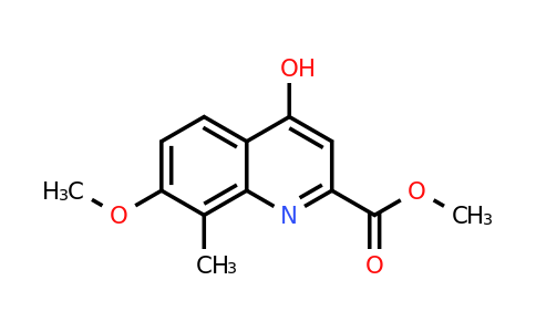 Methyl 4-hydroxy-7-methoxy-8-methylquinoline-2-carboxylate
