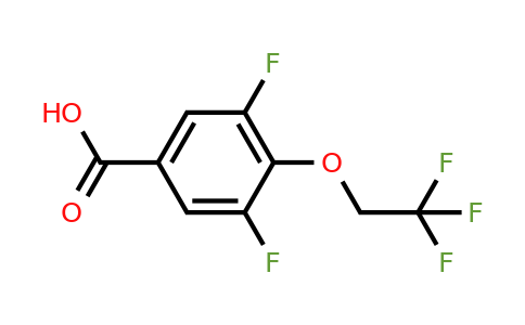 CAS 801303-45-7 | 3,5-Difluoro-4-(2,2,2-trifluoroethoxy)benzoic acid