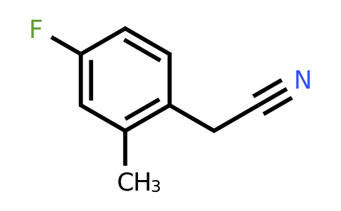 CAS 80141-93-1 | 2-(4-fluoro-2-methylphenyl)acetonitrile