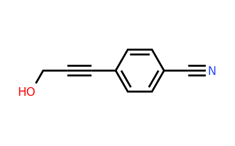 CAS 80151-16-2 | 4-(3-Hydroxyprop-1-yn-1-yl)benzonitrile