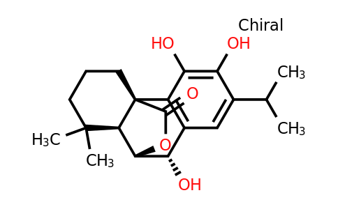 CAS 80225-53-2 | (4bR,8aS,9S,10S)-3,4,10-Trihydroxy-2-isopropyl-8,8-dimethyl-6,7,8,8a,9,10-hexahydro-5H-9,4b-(epoxymethano)phenanthren-12-one