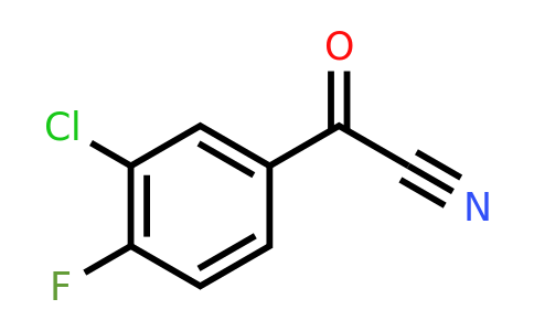 CAS 80277-45-8 | (3-Chloro-4-fluoro-phenyl)-oxo-acetonitrile