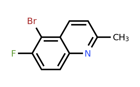 CAS 80290-18-2 | 5-Bromo-6-fluoro-2-methylquinoline