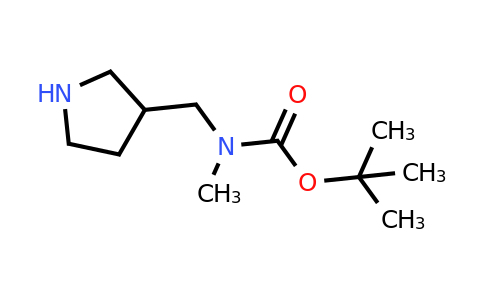 CAS 802983-66-0 | tert-butyl N-methyl-N-[(pyrrolidin-3-yl)methyl]carbamate
