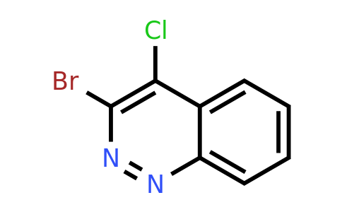 CAS 80334-78-7 | 3-bromo-4-chlorocinnoline