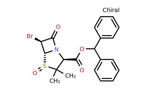 CAS 80353-26-0 | (2S,5R,6S)-Benzhydryl 6-bromo-3,3-dimethyl-7-oxo-4-thia-1-azabicyclo[3.2.0]heptane-2-carboxylate 4-oxide