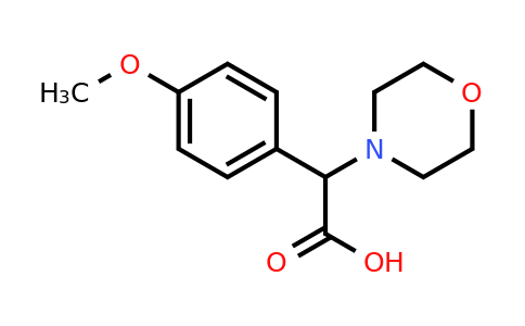 CAS 803637-78-7 | 2-(4-Methoxyphenyl)-2-Morpholinoacetic Acid